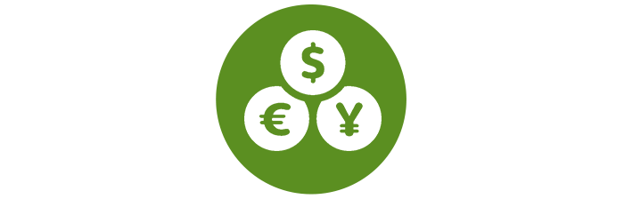 Pictogram voor financi&euml;le oplossingen