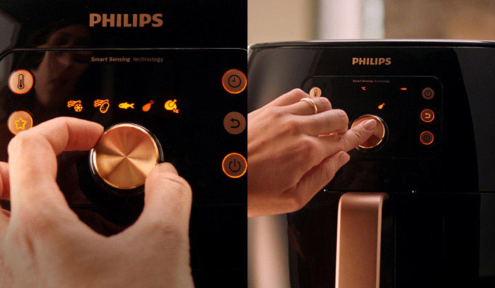 Philips Airfryer XXL med Smart Sensing - v&auml;lj program