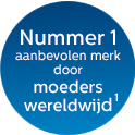 Nummer &eacute;&eacute;n merk aanbevolen door moeders