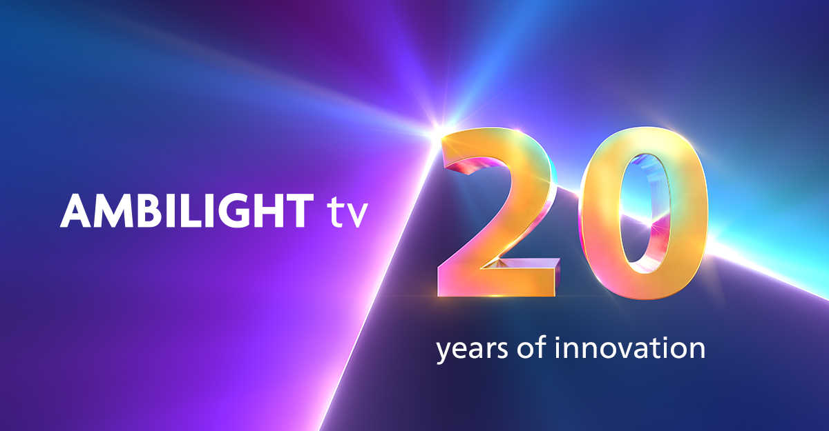 Ambilight Televisie van Philips Aurea TV is de eerste Ambilight TV