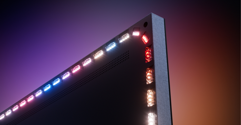 Ambilight Televisie van Philips met Ambilight plus OLED959