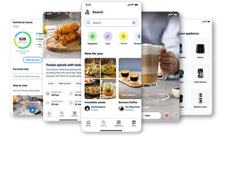 Schermen van HomeID-app