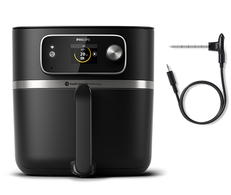 Airfryer Combi 7000-serie XXL met ge&iuml;ntegreerde thermometer