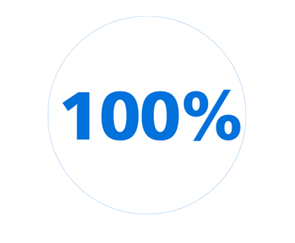 100% - pictogram