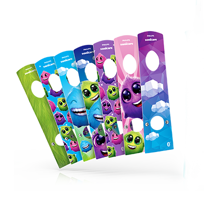 Philips Sonicare for Kids, elektrische tandenborstel met accessoires drie