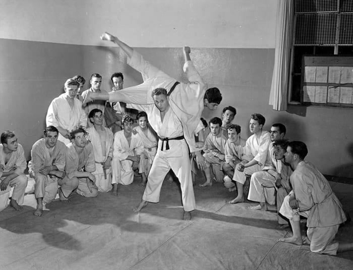 PSV Jiu Jitsu, verdedigingssport, 1952 &copy; Philips