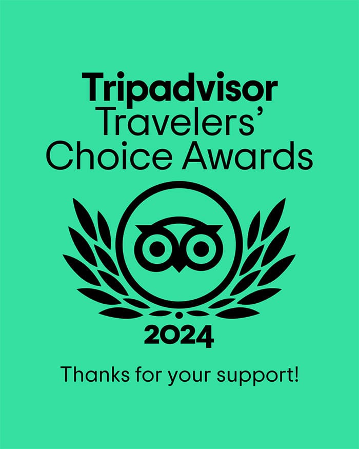 Tripadvisor Traveler's Choice Award 2024