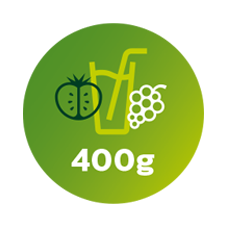 400g per day