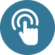Intu&iuml;tief touchdisplay