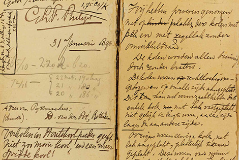 Verslaglegging van onderzoek: ‘Notitieboek Gerard Philips’ (uit 1893)